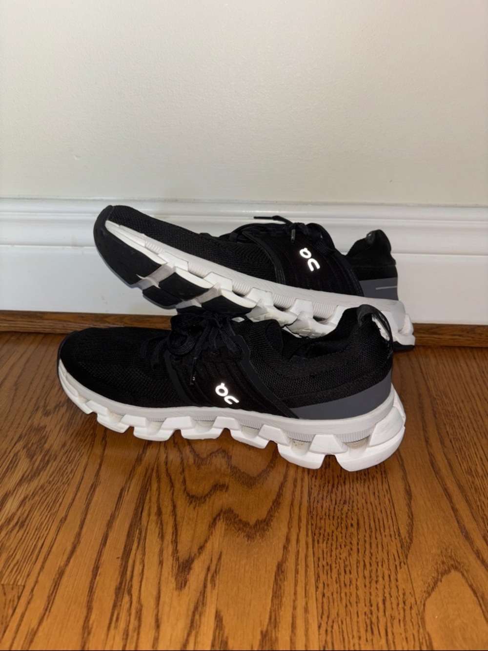 On Running Cloud Sneakers in Black and White